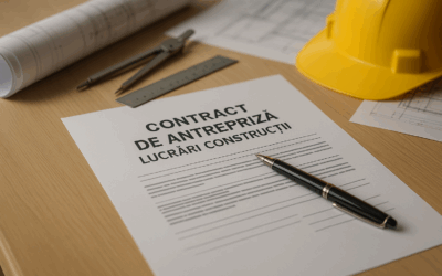 Contractul de antrepriză în construcții: ce trebuie să știi